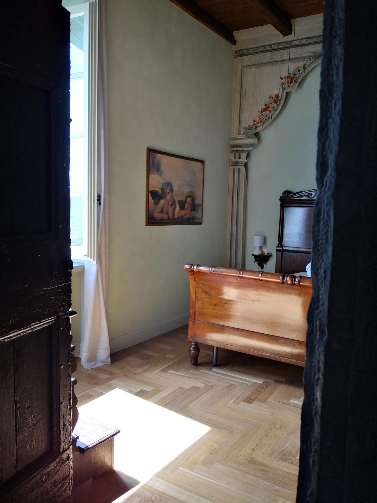 B&B Dimora Delle Donnole Bergamo Alta Bérgamo Exterior foto