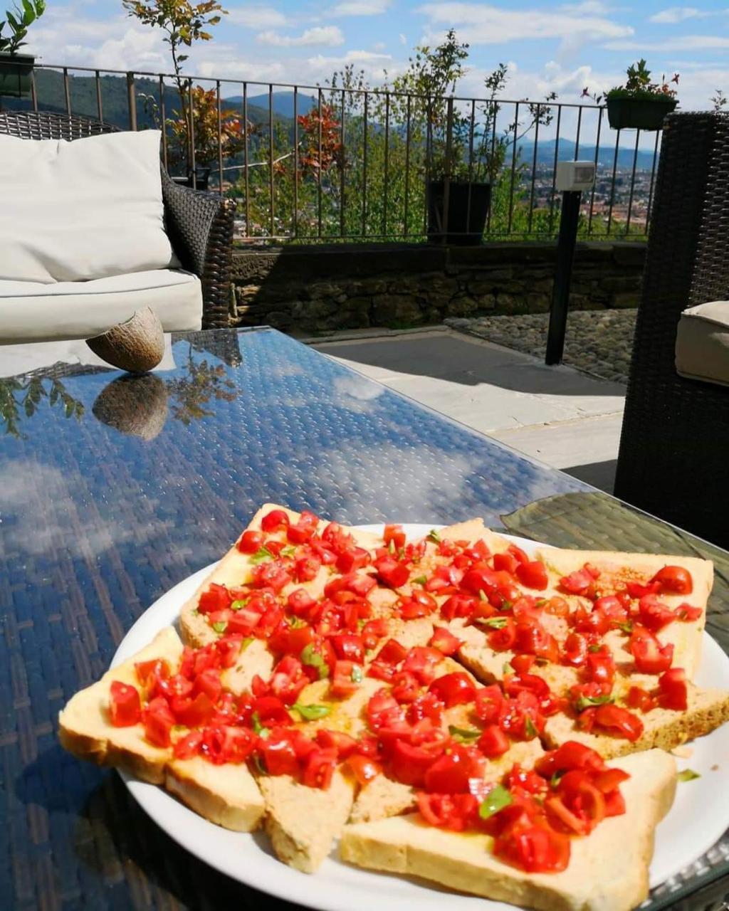 B&B Dimora Delle Donnole Bergamo Alta Bérgamo Exterior foto